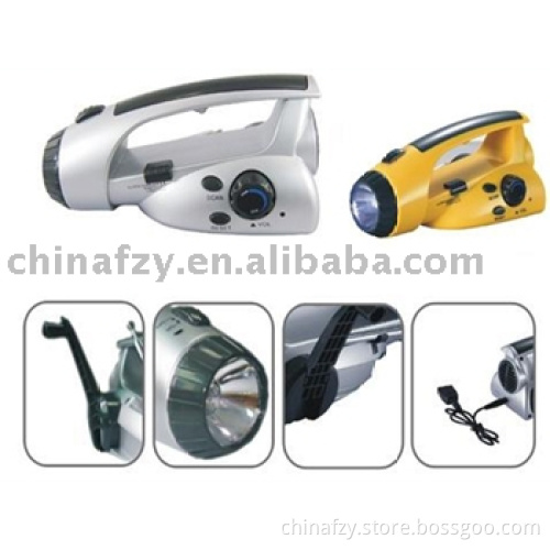 DYNAMO RADIO FLASHLIGHT